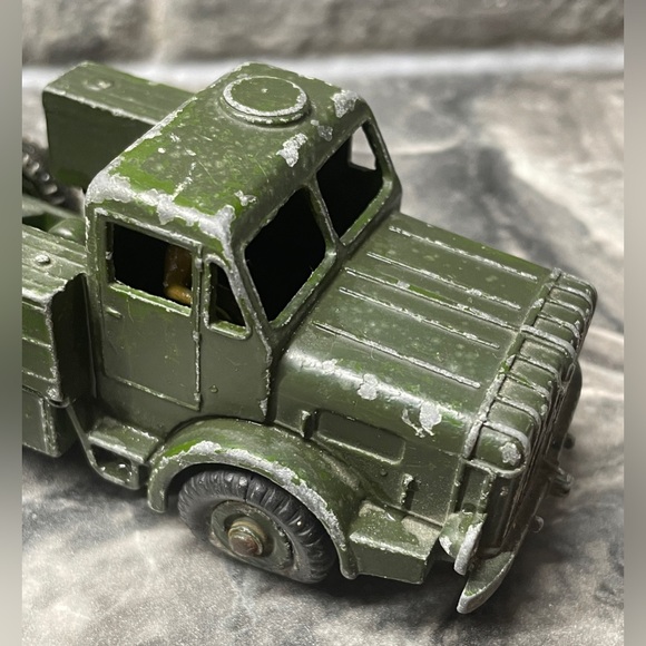 DINKY TOYS 660 MIGHTY ANTAR TANK TRANSPORTER - Picture 10 of 13